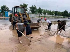 暴雨無情，新蒲有愛！新蒲建設(shè)集團(tuán)有限公司抗擊暴雨災(zāi)情在行動