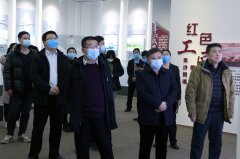 【新蒲新發(fā)展】省住建廳“萬人助萬企”辦公室主任朱培倫，金水區(qū)人民法院副院長李春強等一行領導蒞臨我司走訪調(diào)研